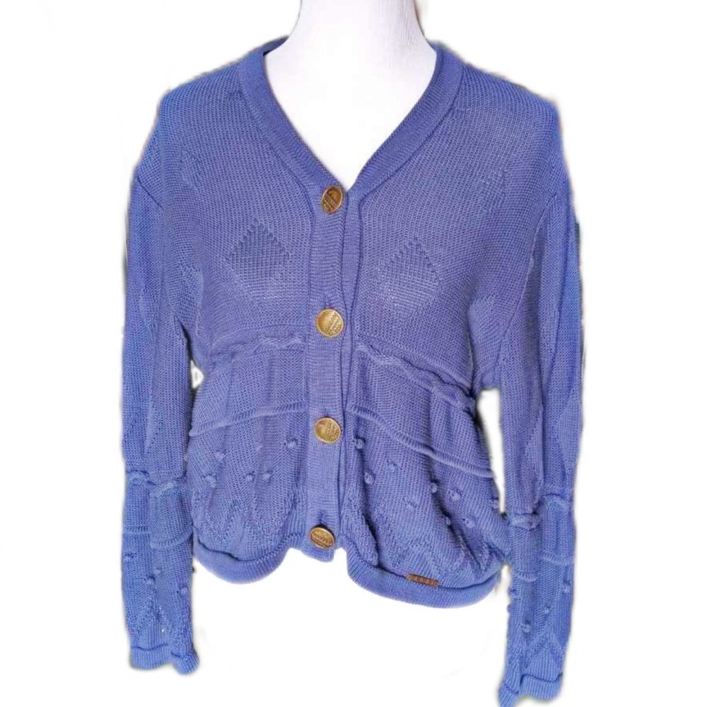 Vintage Geiger Collections 38 Button Sweater